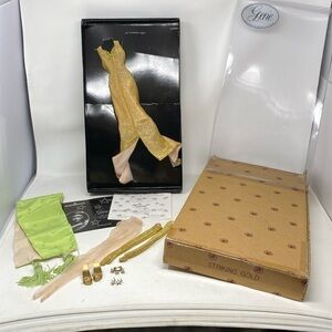 Ashton Drake Mel Odom Gene Doll Striking Gold Outfit With COA and original box